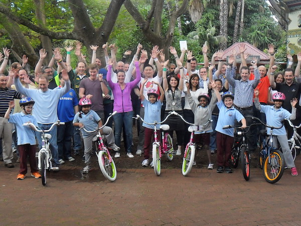 Charity Bike Build Team Building Activity