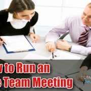 How to Run an Effective Team Meeting